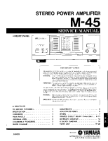 Yamaha M-45 - Service Manual 